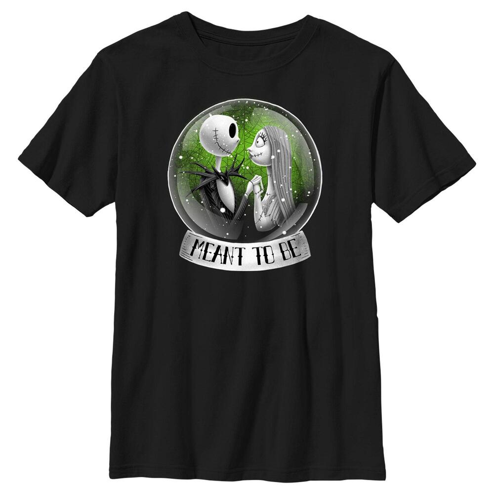 Boys The Nightmare Before Christmas Jack And Sally Meant To Be Tshirt